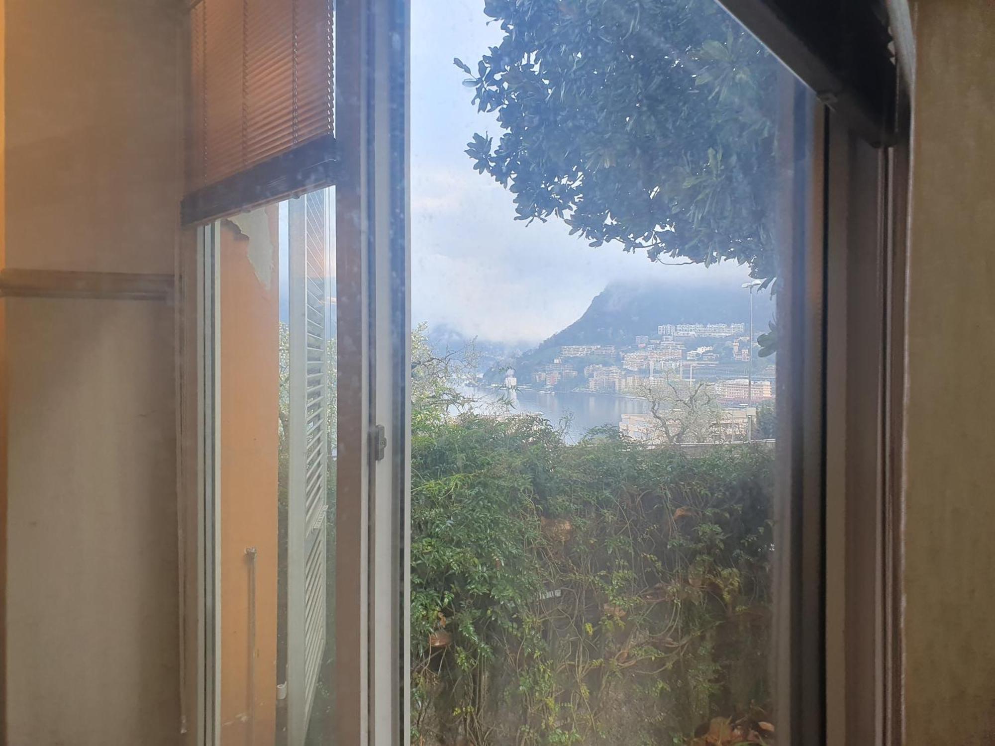 Central Lugano Family Flat 2 Bedrooms Lake View Exterior photo